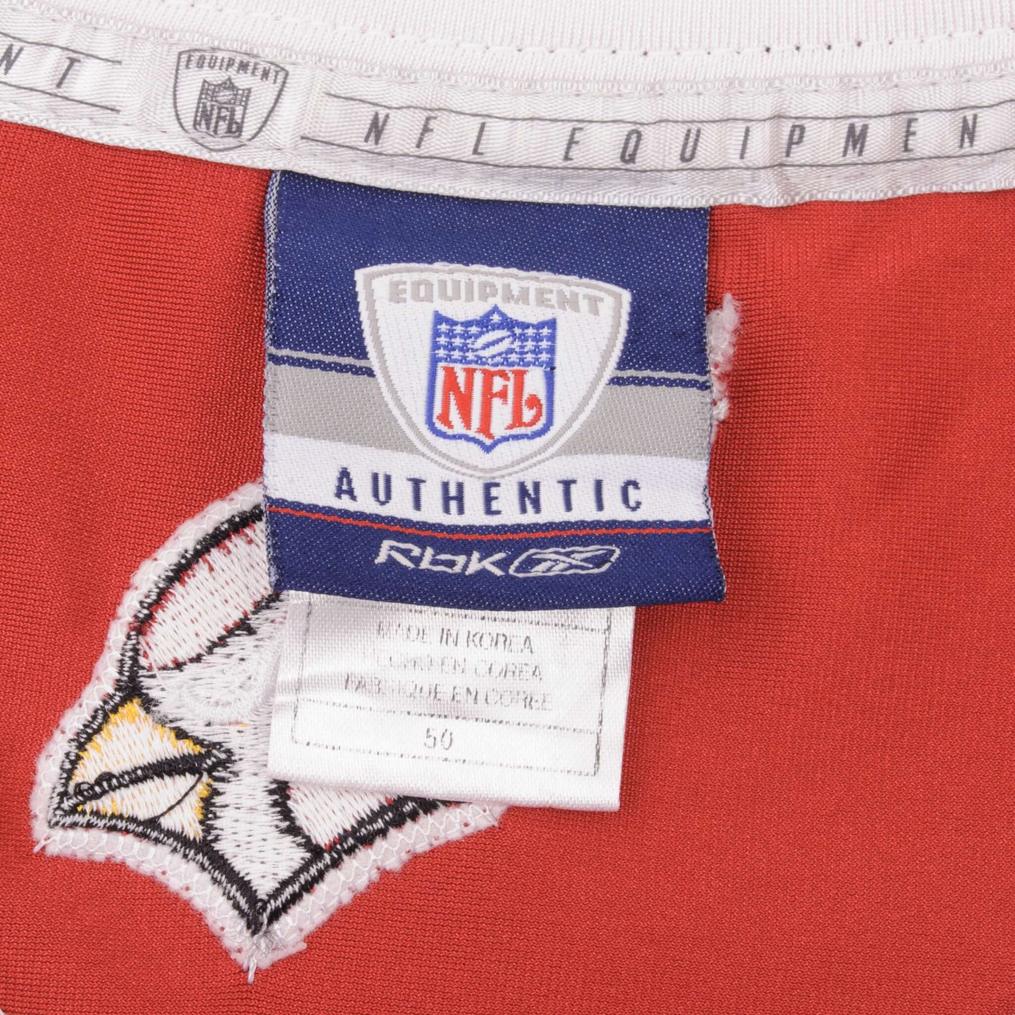 Vintage NFL Arizona Cardinals Rhodes #25 Reebok Jersey 2000S Size 50