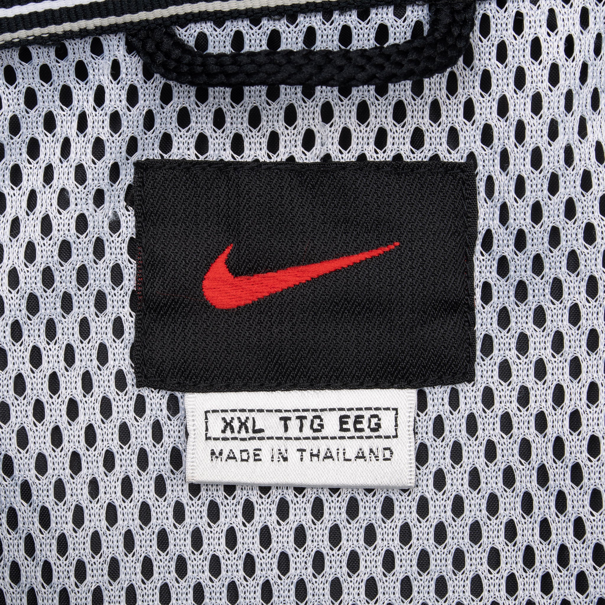 Vintage Nike Black Pullover Windbreaker Jacket 1990S Size 2XL