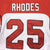 Vintage NFL Arizona Cardinals Rhodes #25 Reebok Jersey 2000S Size 50