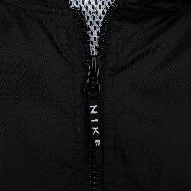 Vintage Nike Black Pullover Windbreaker Jacket 1990S Size 2XL