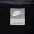 Vintage Nike Classic Swoosh Black Hoodie Sweatshirt 2000S Size Large