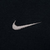 Vintage Nike Classic Swoosh Black Hoodie Sweatshirt 2000S Size Large