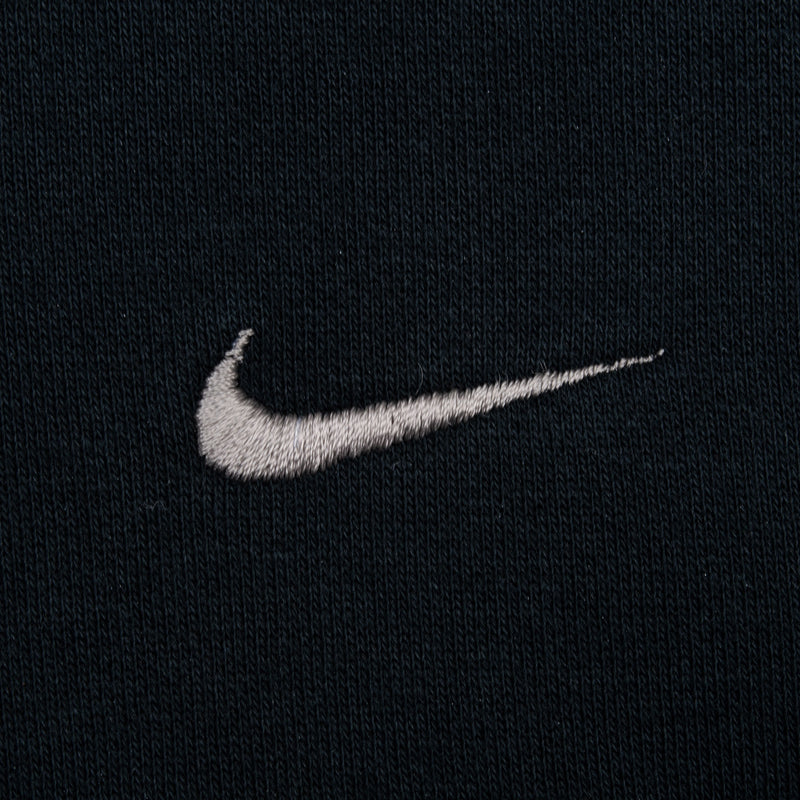 Vintage Nike Classic Swoosh Black Hoodie Sweatshirt 2000S Size Large