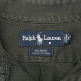 Vintage Ralph Lauren Green Shirt 1990S Size XL