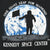 Close-up of One Giant Leap for Mankind astronaut and Earth print on black T-shirt