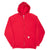 Vintage Carhartt Full Zip Red Hoodie Sweatshirt Size Large