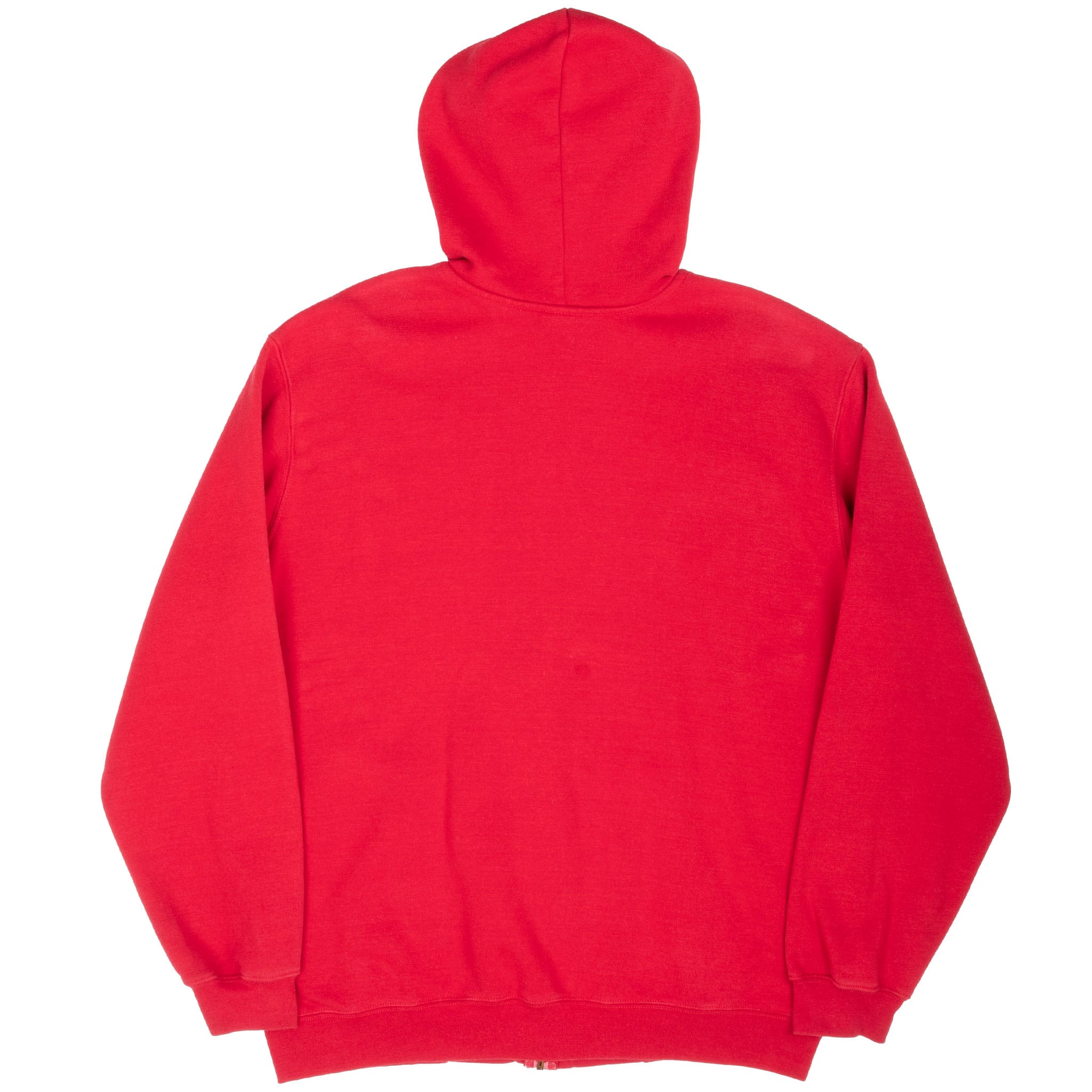 Vintage Carhartt Full Zip Red Hoodie Sweatshirt Size Large