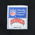 NFL Officially Licensed Product and Nutmeg Mills hem label marked Made in U.S.A.
