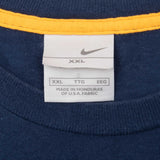 Vintage Nike Spellout Blue Tee Shirt 2000S Size 2XL