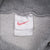 Vintage Nike Center Swoosh Grey Travis Scott Hoodie Sweatshirt 1990S Size Medium Made In USA