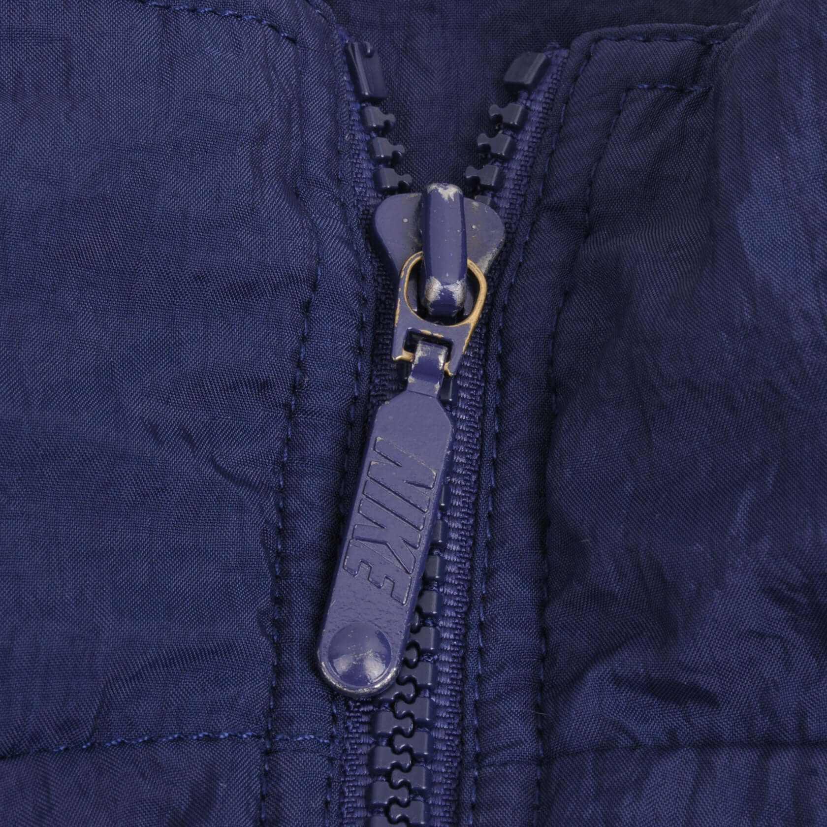 Vintage Nike Air For Foot Locker Windbreaker Nylon Navy Blue Jacket 1990S Size Large