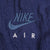 Vintage Nike Air For Foot Locker Windbreaker Nylon Navy Blue Jacket 1990S Size Large