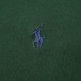 Vintage Polo Ralph Lauren Green Classic Tee Shirt 1990S Size Medium With Single Stitch Sleeves