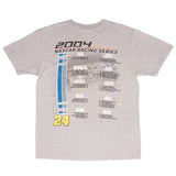Vintage Nascar Jeff Gordon 2004 Tee Shirt Size Medium