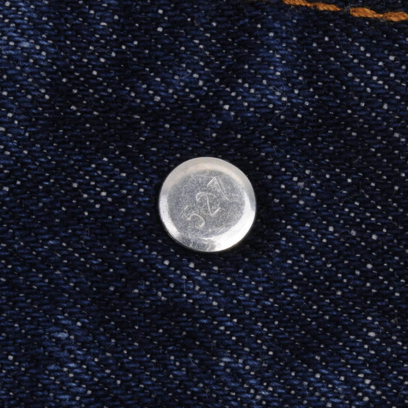 Beautiful Levis Type 3 Jacket 2 pockets Single Stitch With a Very Dark Wash Made in USA. Back Button #527