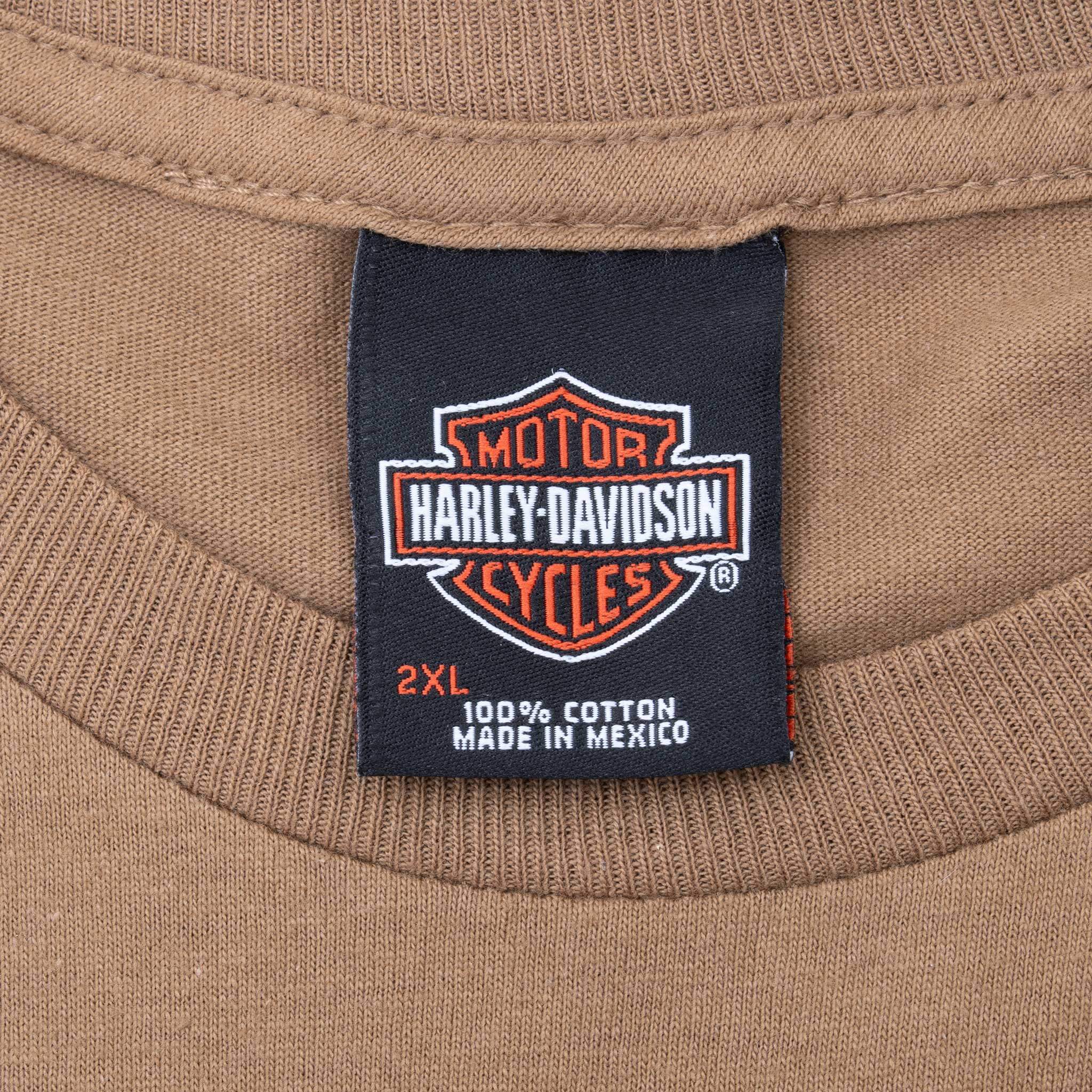 Vintage Harley Davidson Texas 2000S Tee Shirt Size 2XL