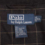 Vintage Polo Ralph Lauren Black Harrington Golf Jacket 1990S Size XL