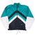 VINTAGE NIKE CLASSIC SWOOSH TEAL WINDBREAKER JACKET EARLY 1990S LARGE