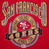 Vintage Nfl San Francisco 49Ers 1990S Sweatshirt Size Large Made In Usa