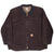 VINTAGE CARHARTT DARK BROWN SANDSTONE RIDGE COAT SHERPA JACKET C61DKB 2XL