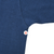 Close-up of small frayed area at the underarm seam of navy Chicago Bears T-shirt