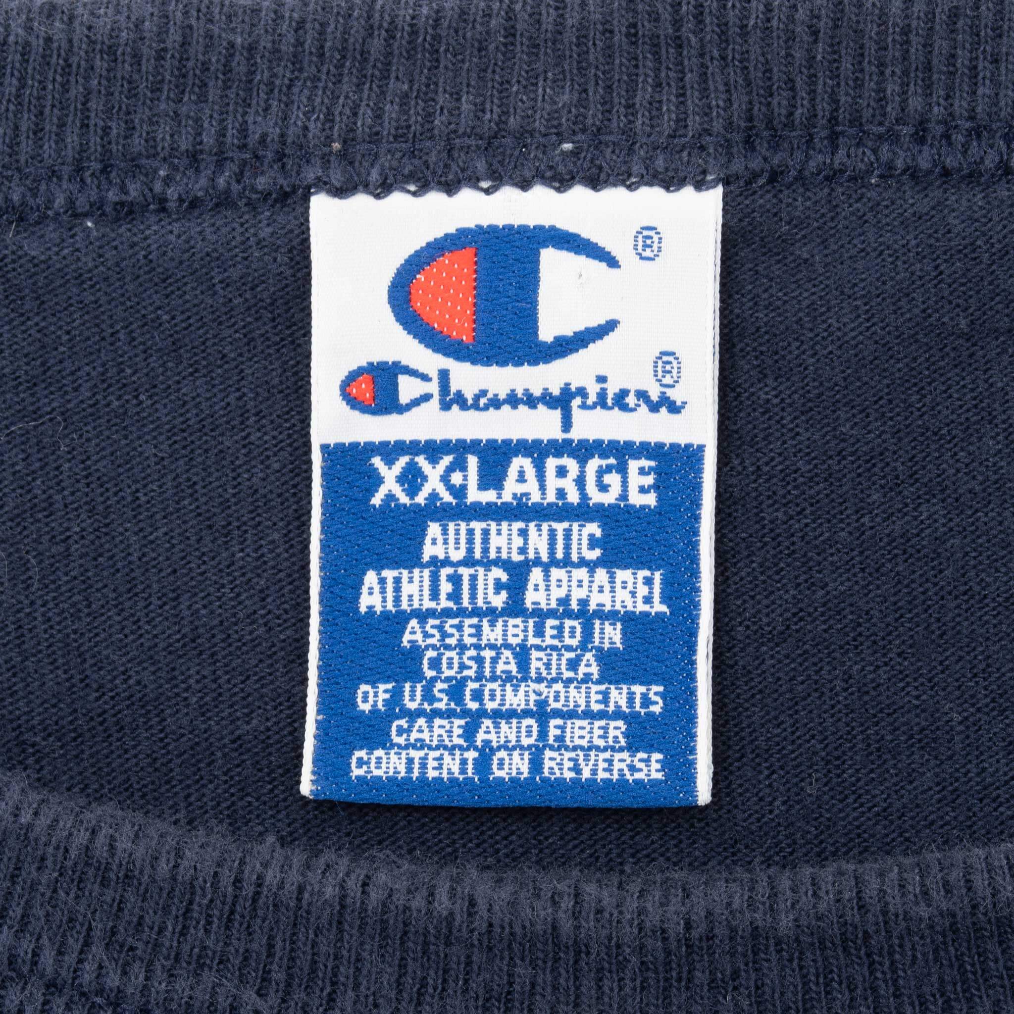 Vintage Champion Atlanta Olympics 1996 Embroidered Tee Shirt Size 2XL