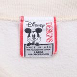 VINTAGE DISNEY MICKEY INDIANA JONES 40 YEARS OF ADVENTURE SWEATSHIRT 1990S LARGE