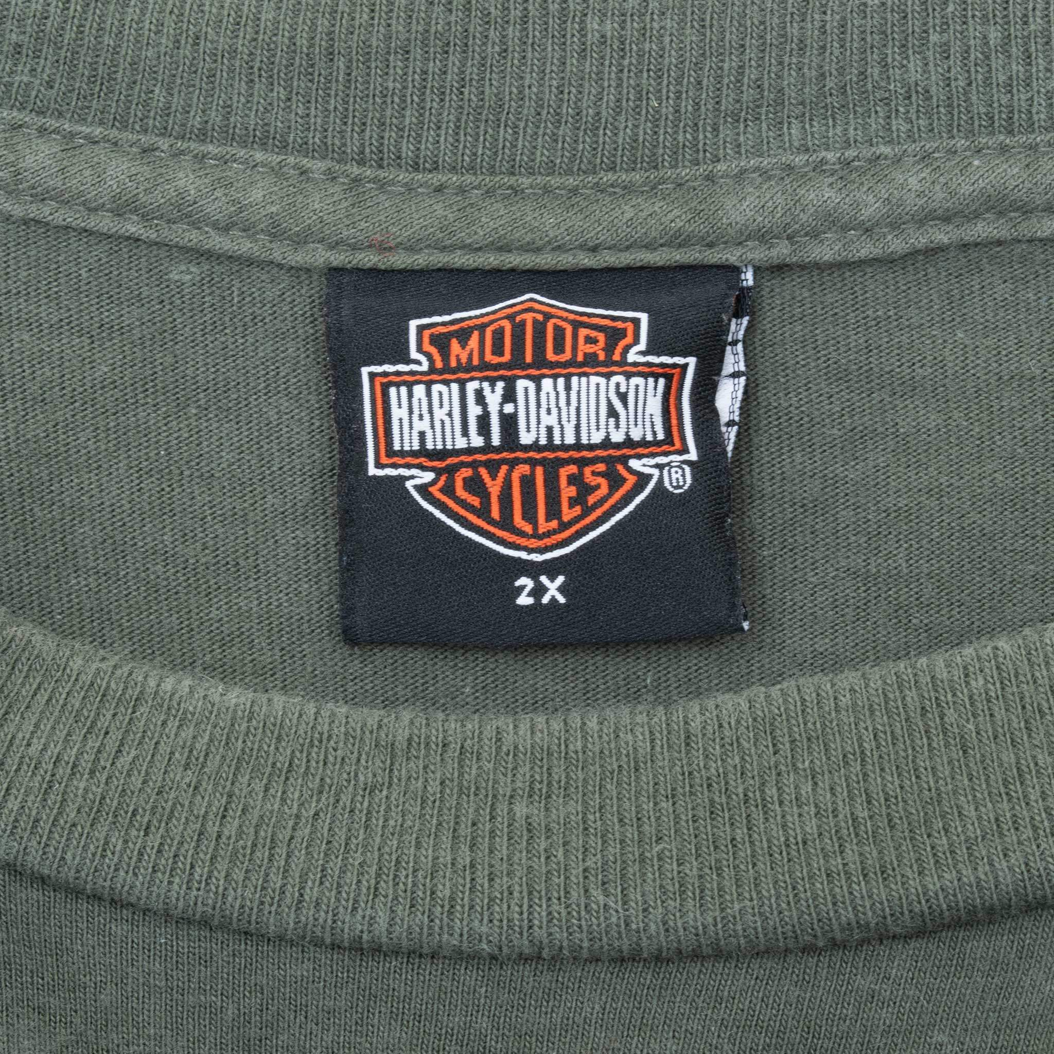 Vintage Harley Davidson Sturgis 66Th Annual Tee Shirt Size 2XL Made In Usa