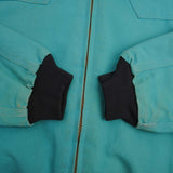 復古 CARHARTT 藍色聖菲西式夾克，尺寸 XL JQ444 1990 年代美國製造