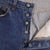 Beautiful Indigo Levis 501 Jeans 1980S Made in USA with Medium Wash Size on Tag 33X32 Actual Size 32X29 Back Button #501