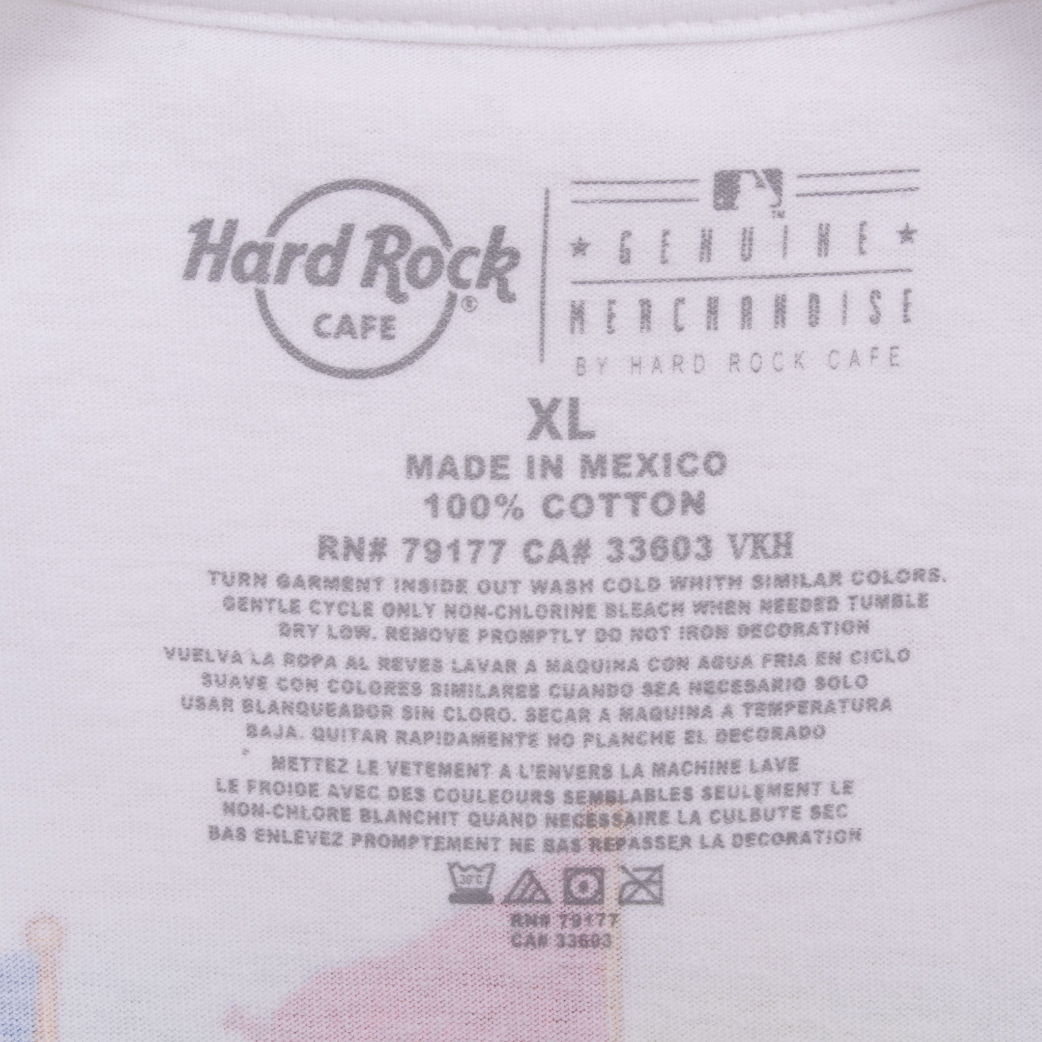 Vintage Hard Rock Cafe Yankees Stadium Tee Shirt 2000S Size XL Deadstock