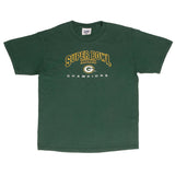 Vintage Nfl Green Bay Packers Super Bowl Champions XXXI 1997 Tee Shirt Size Large Made In USA