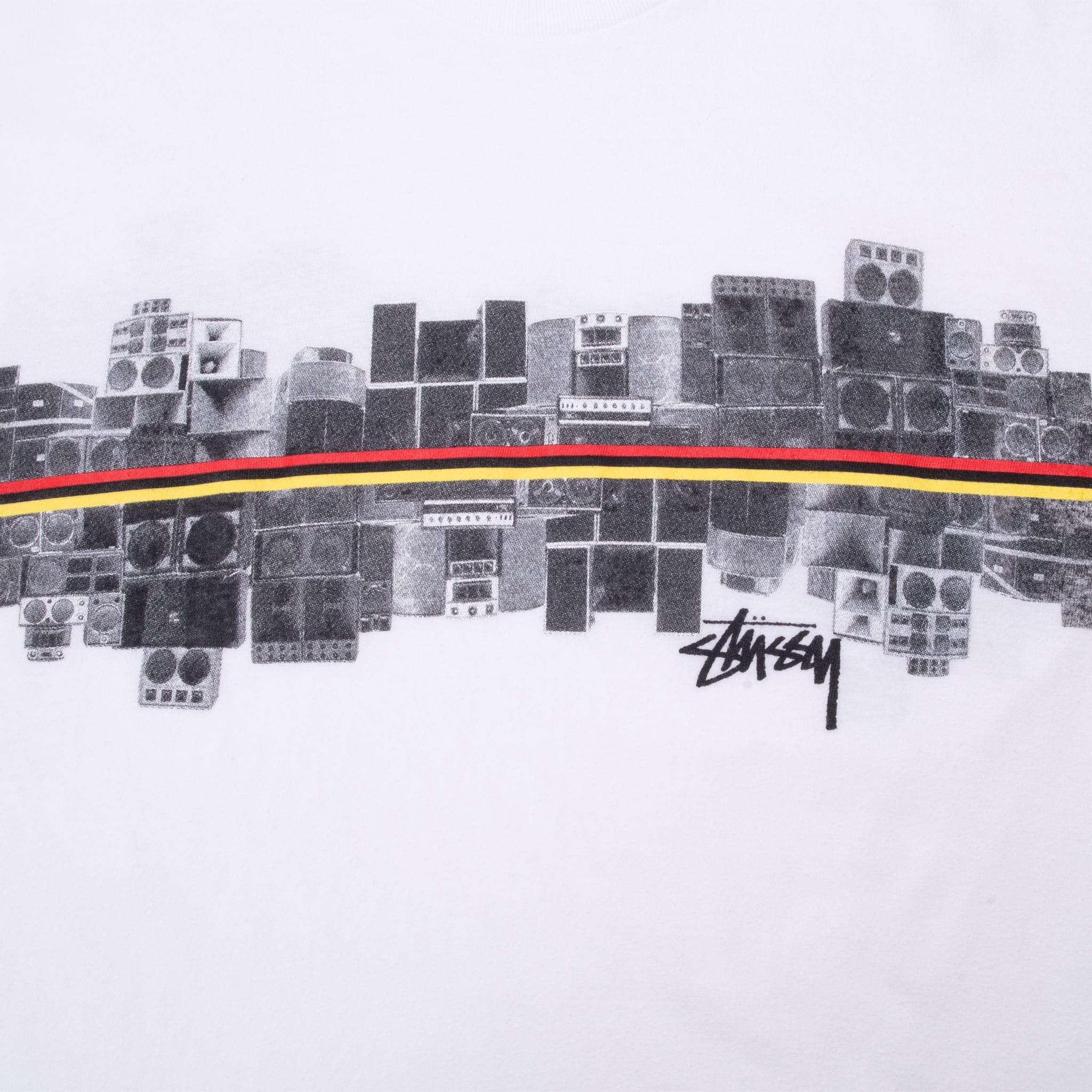 VINTAGE STUSSY SPEAKERS TEE SHIRT 2000S SIZE XL
