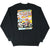 Back of black sweatshirt with Lernerville Silver Cup III '94 sprint car graphic