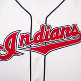 Vintage Mlb Cleveland Indians Majestic Jersey 1990S Size XL