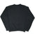 Plain back of black Miami Hurricanes crewneck sweatshirt