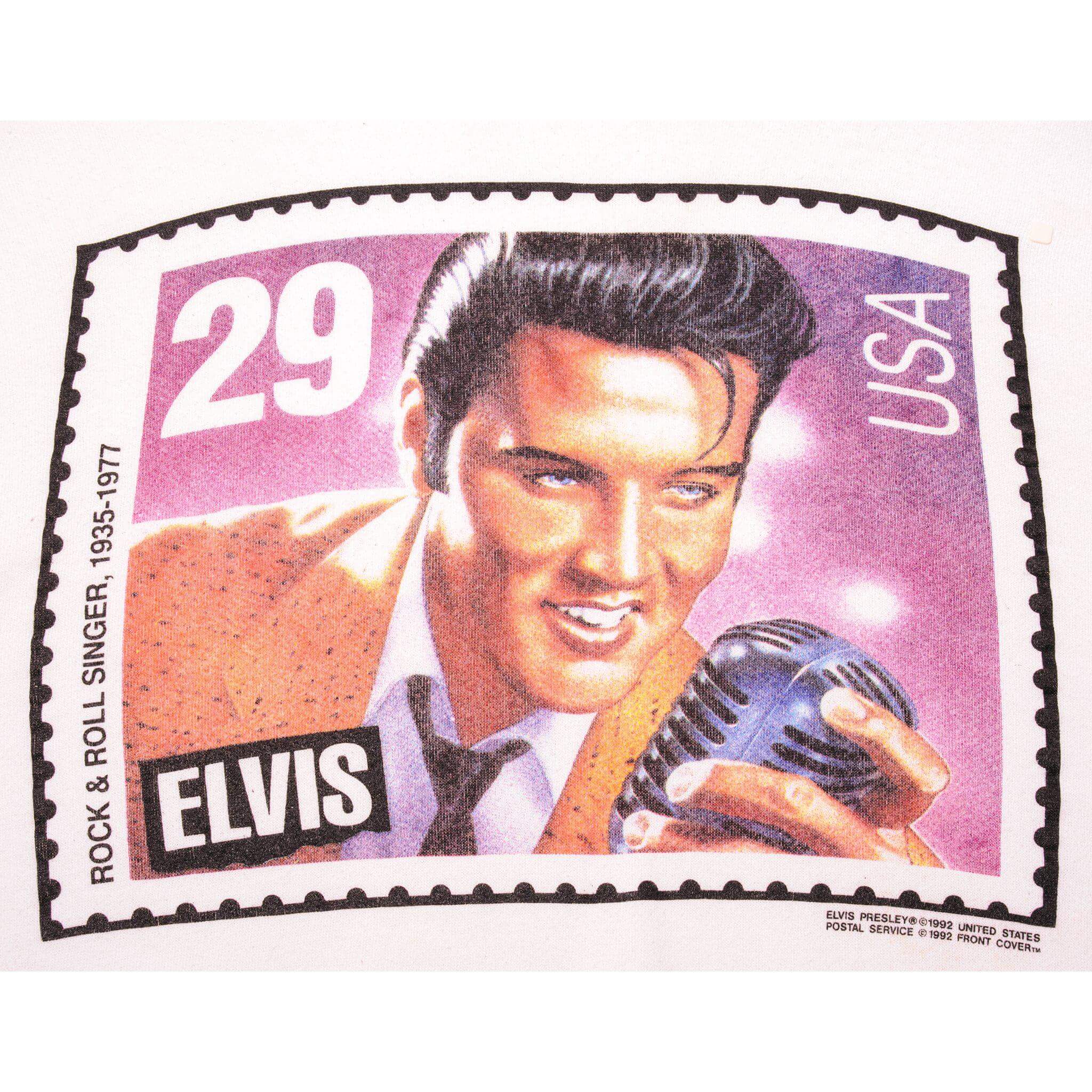 VINTAGE ELVIS PRESLEY USPS SWEATSHIRT 1992 SIZE XL MADE IN USA