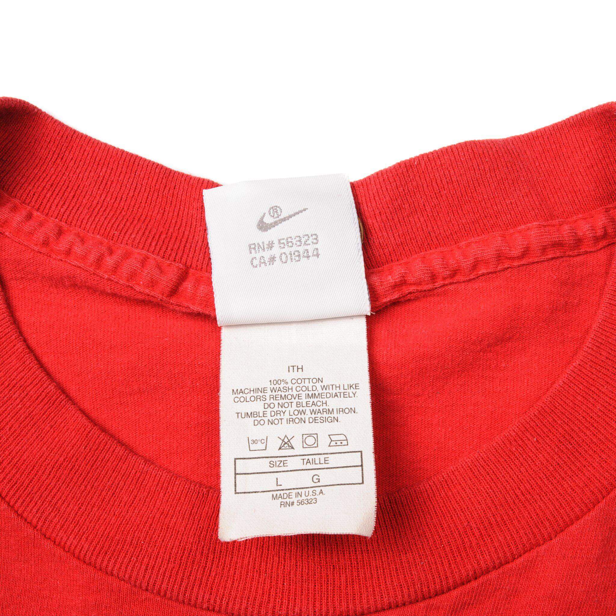 VINTAGE NIKE HONOLULU MARATHON TEE SHIRT 1995 SIZE MEDIUM MADE IN USA