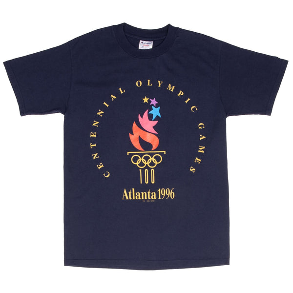 Vintage Champion Atlanta Olympic Games 1996 Tee Shirt Size Medium