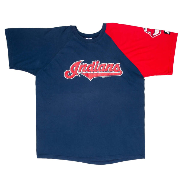 Vintage Mlb Cleveland Indians 1994 Tee Shirt Size XL Made In Usa