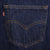 Beautiful Indigo Levis 501 Jeans 1990S Made in USA with Very Dark Wash Size on Tag 32X38 Actual Size 31X36 Back Button #524