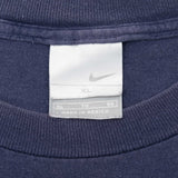 Vintage Nike Spellout Blue Tee Shirt 2000S Size XL