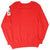 Plain back of red Disney Oliver & Dodger sweatshirt