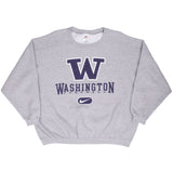 Vintage Ncaa Nike Washington Football Sweatshirt 1990S Size XL Made In Usa