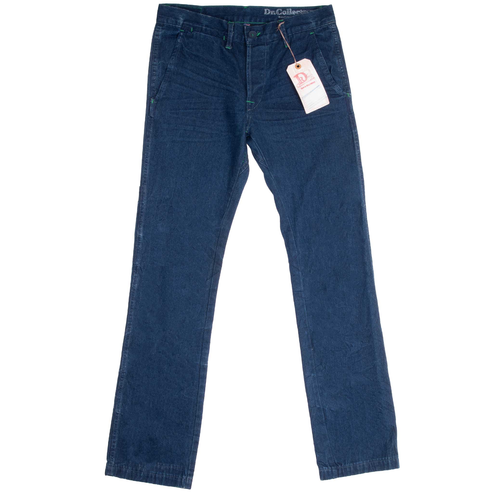 Vintage Dr Collectors Lot P03 Blue Worker Pants Jeans Size 31X34 Made In Usa