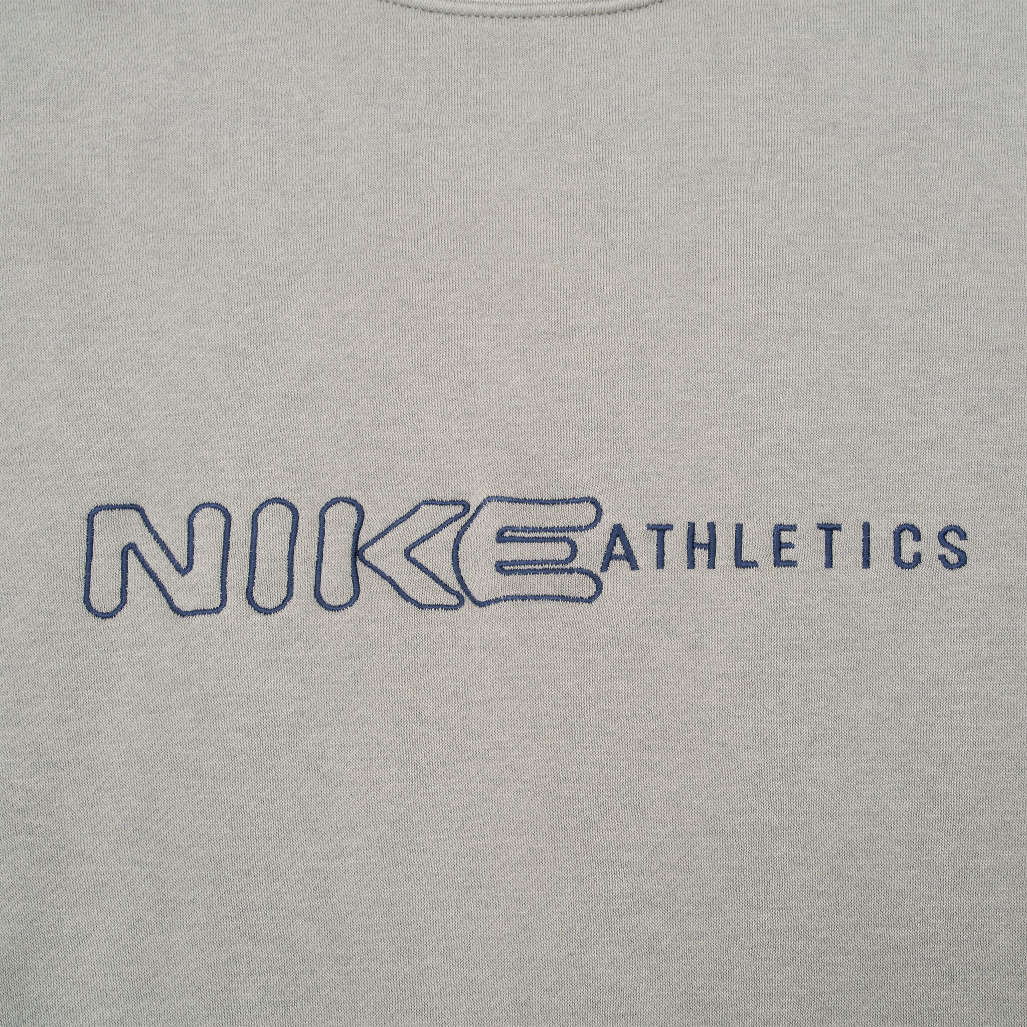 Vintage Nike Spellout Sage Green Sweatshirt 2000S Size XL