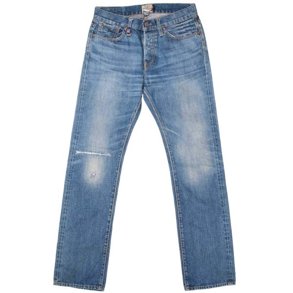Vintage Dr Collectors Lot P09 Red Line Blue Jeans Size 31X32 Made In Usa