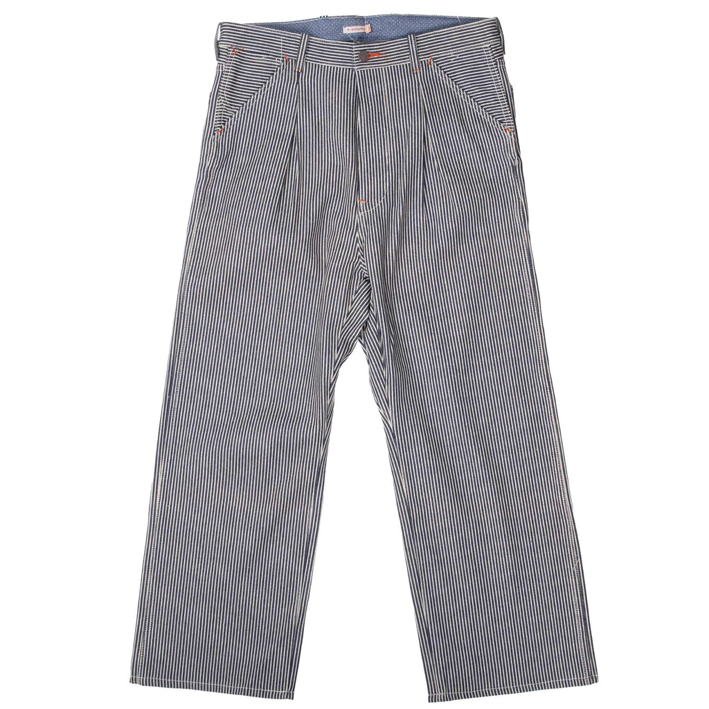 Vintage Dr Collectors Teddy Forever Stripped Blue Jeans Size Small 34X26 Made In Usa