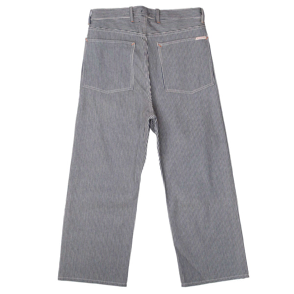 Vintage Dr Collectors Teddy Forever Stripped Blue Jeans Size Small 34X26 Made In Usa