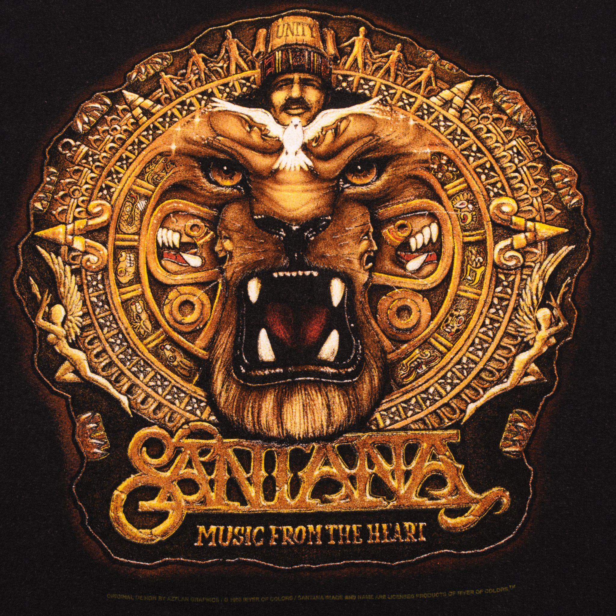 VINTAGE SANTANA PROMO CONCERT TOUR ALBUM SWEATSHIRT 1998 SIZE 2XL